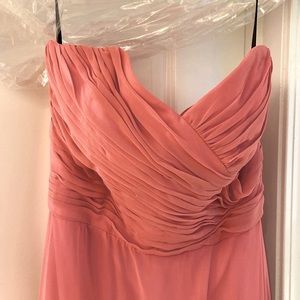 After Six | long Strapless Gown